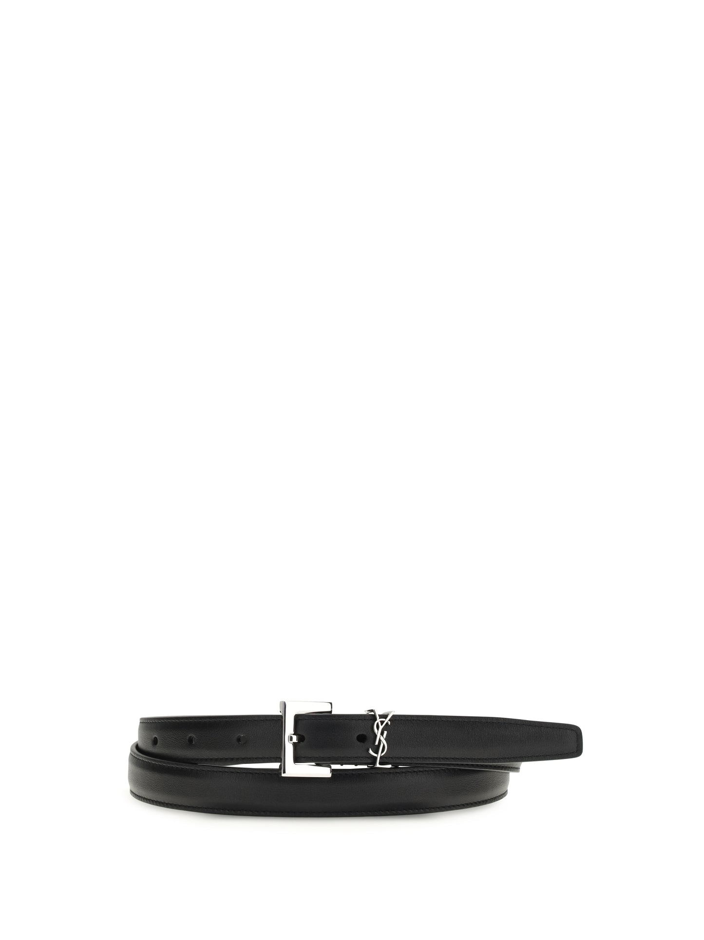 SAINT LAURENT Cassandre slim Belt
