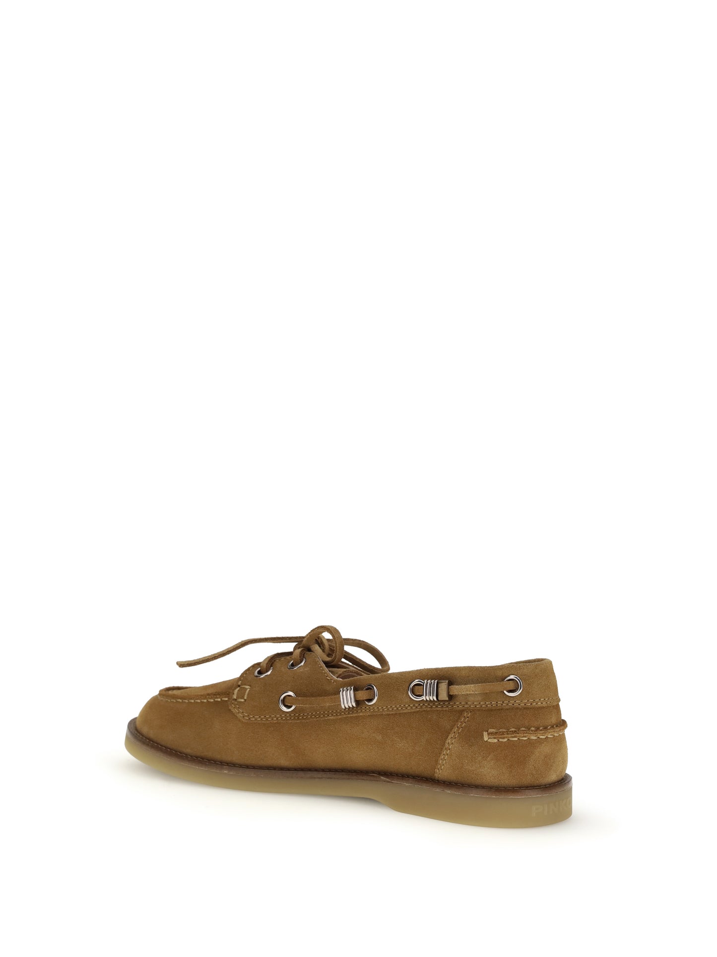 PINKO Suede Grace Loafers