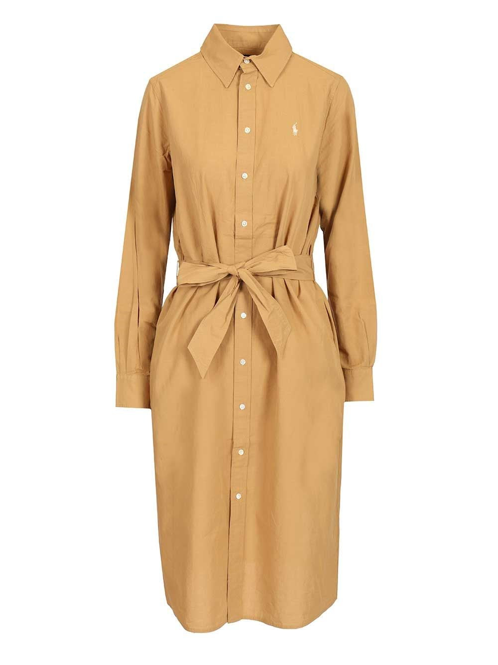 Polo Ralph Lauren Shirt Dress - Beige