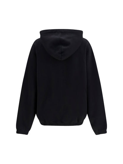 Palm Angels Vintage Box Logo Hoodie - Black-Grey