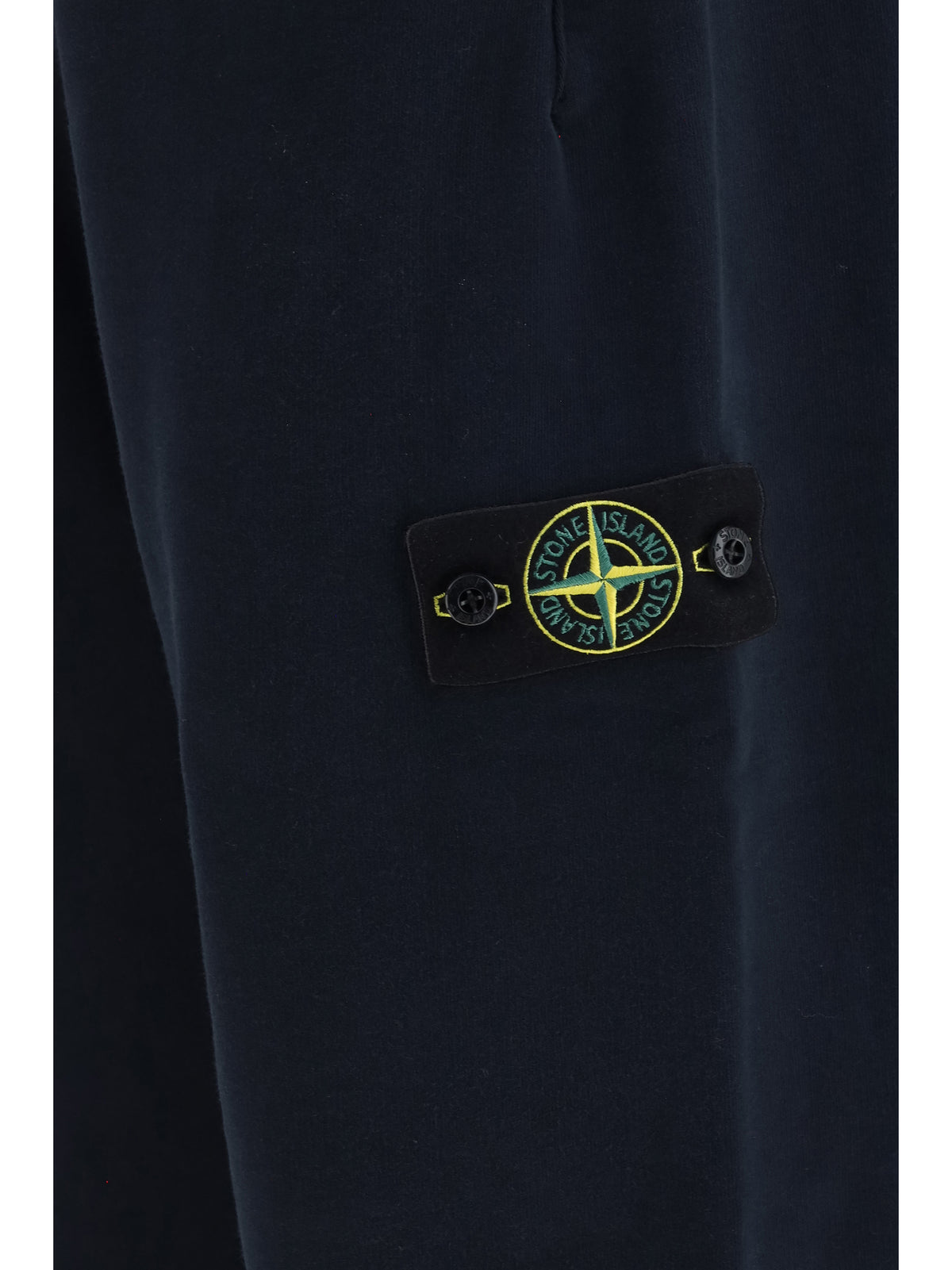 Stone Island Logo patch Sweatpants - Navy Blue