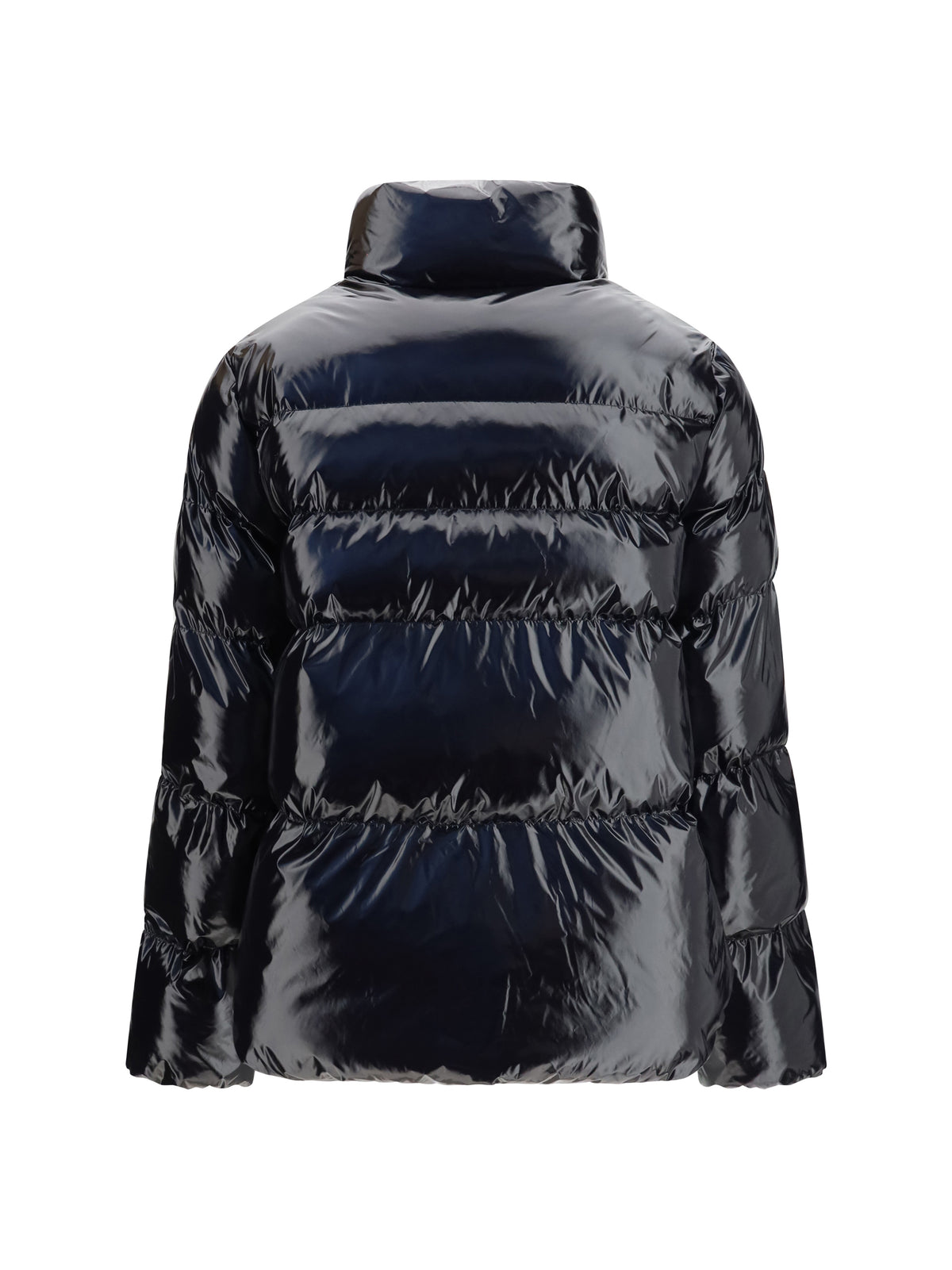 Pinko Glossy quilted Puffer Jacket - Black Limousine