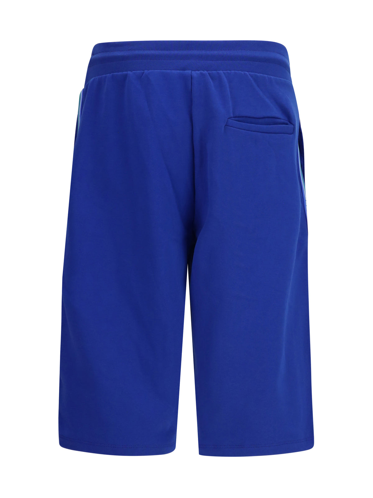 GCDS Side stripe sporty Shorts - Royal Blue/Blue