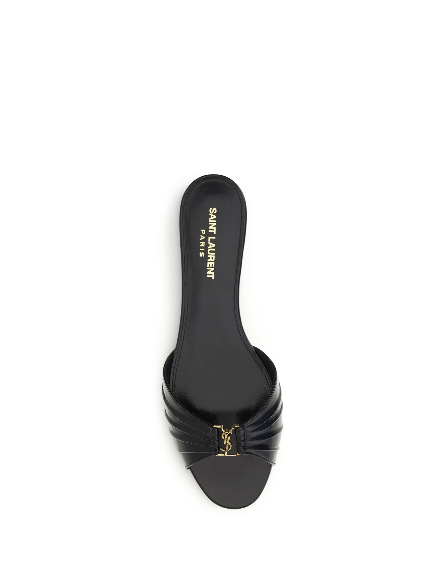 SAINT LAURENT Babylone leather Sandals