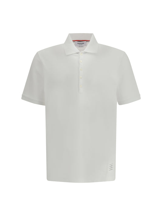 THOM BROWNE Polo whit iconic bands