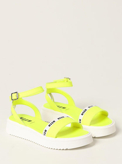Msgm Kids Shoes Kids Yellow