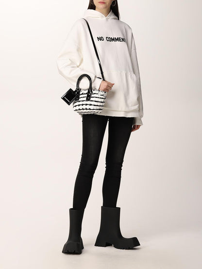 Balenciaga Sweatshirt Woman White