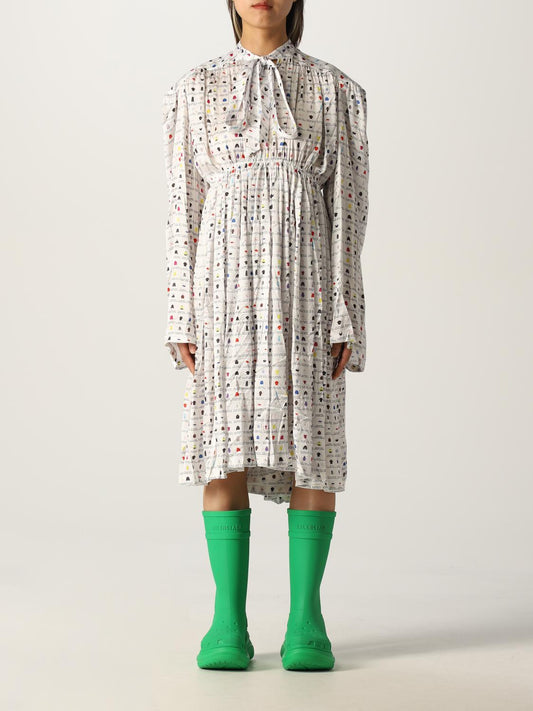 Balenciaga Dress Woman White