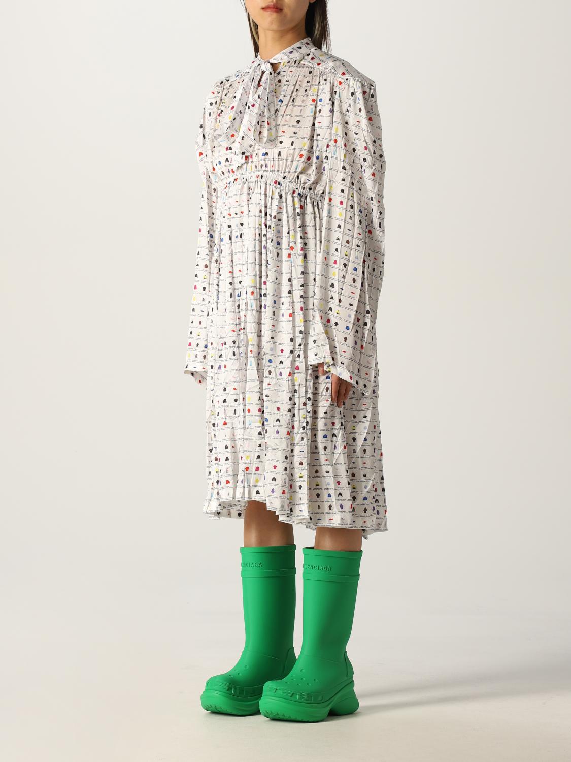 Balenciaga Dress Woman White
