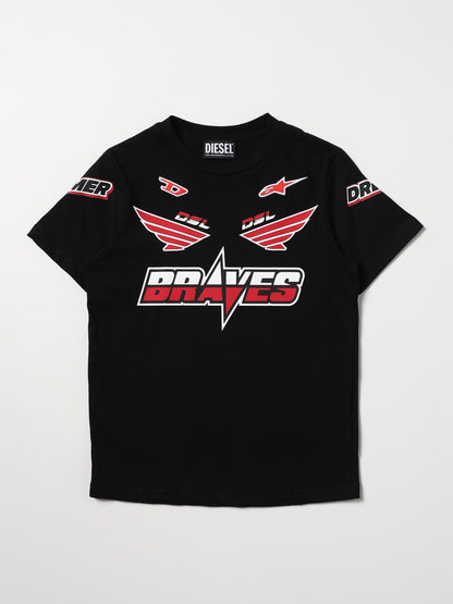 Diesel T Shirt Kids Black