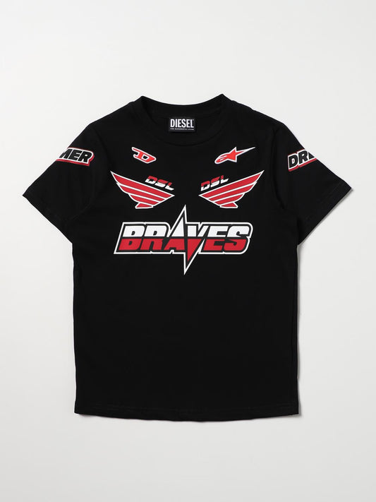 Diesel T Shirt Kids Black