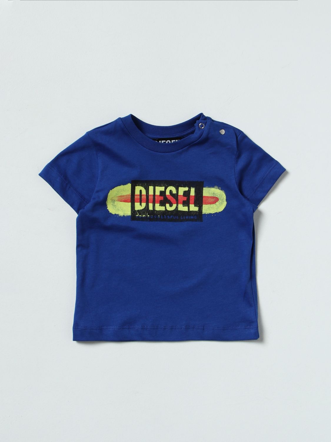 Diesel T Shirt Kids Yellow