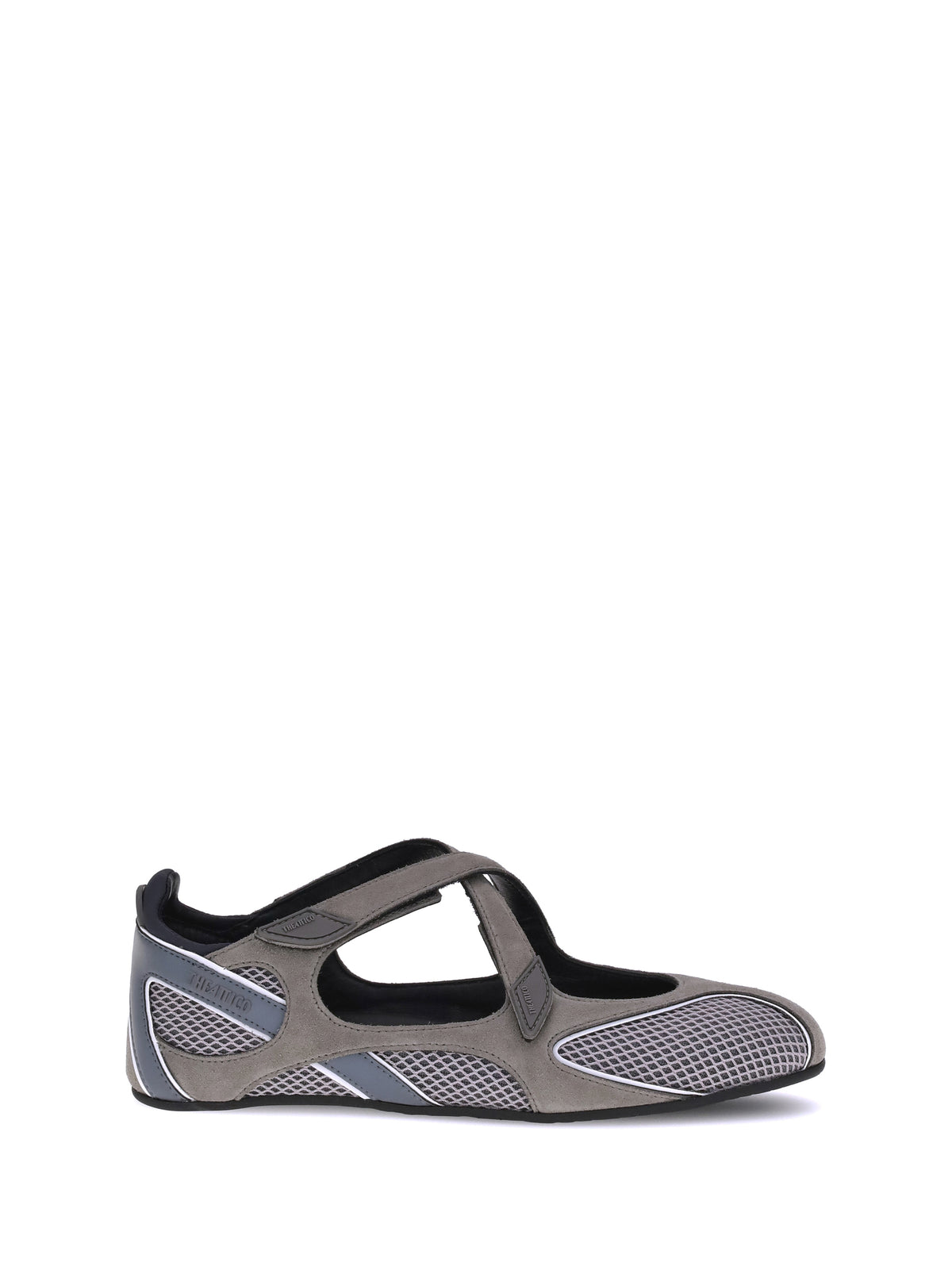 The Attico Nomad Ballerinas - Grey