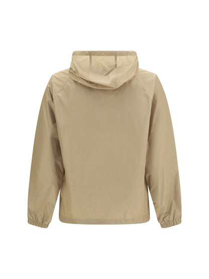 Burberry nylon Hooded Jacket - Flax
