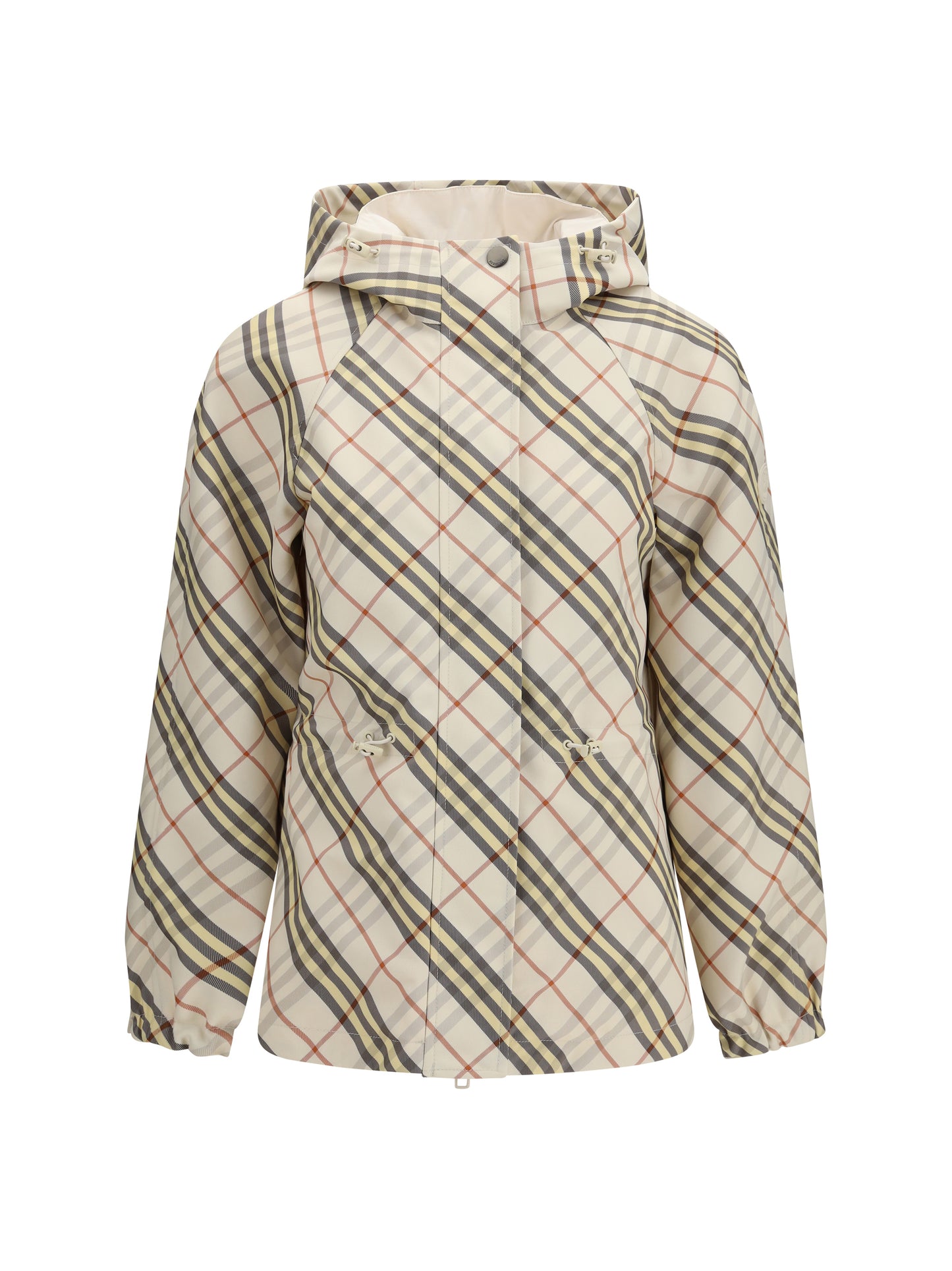 BURBERRY Reversible Check Hooded Jacket