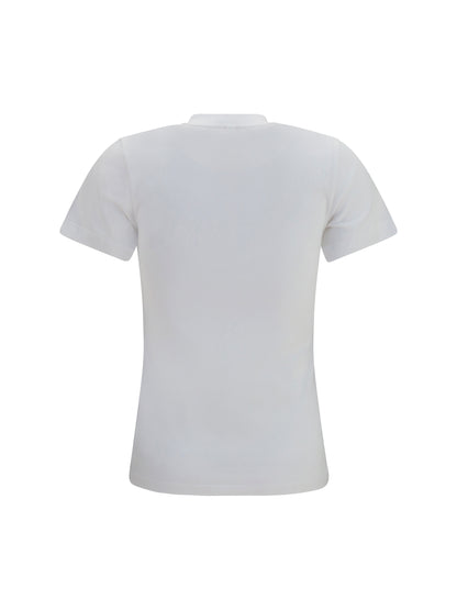 Toteme V-neck cotton jersey T-shirt - Optic White
