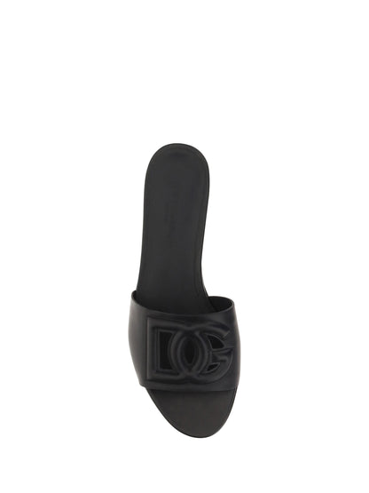 Dolce & Gabbana Millenials Sandals - Black