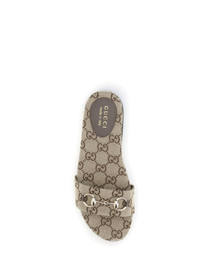 GUCCI GG canvas Slippers