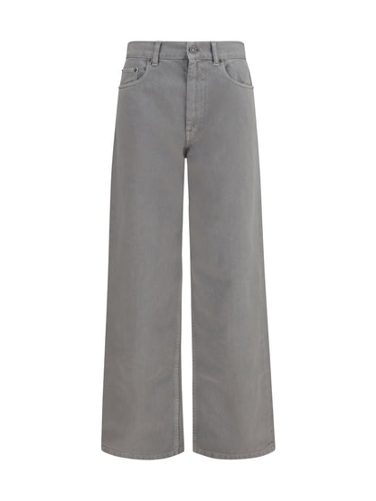 Phoebe Philo Zip Jeans - Earl Grey