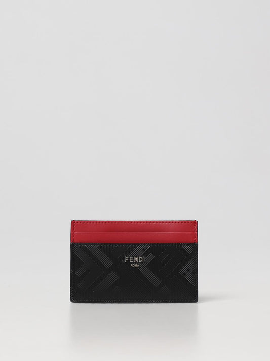Fendi Wallet Men Black