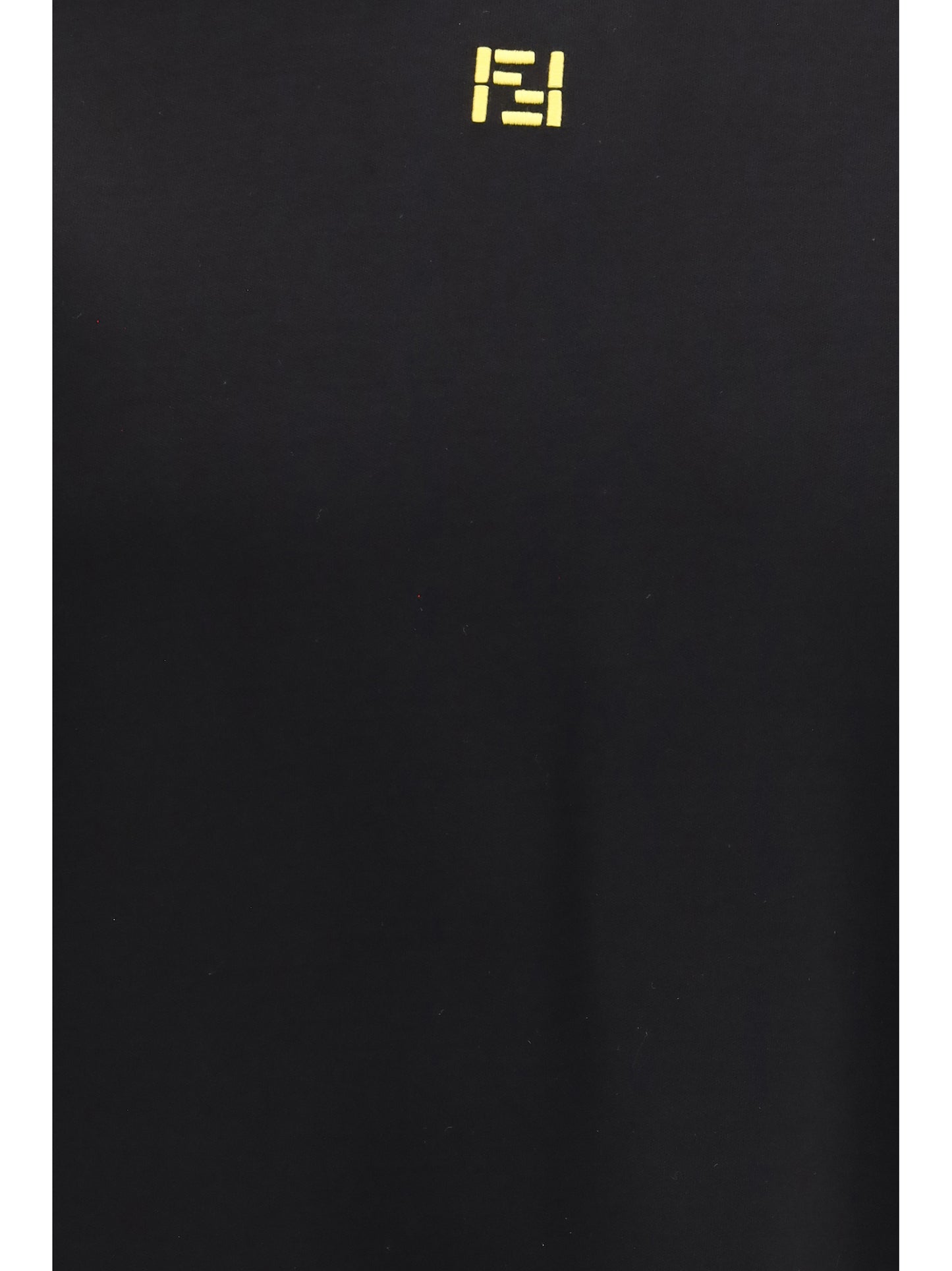 FENDI T-shirt in cotton with central logo embroidery