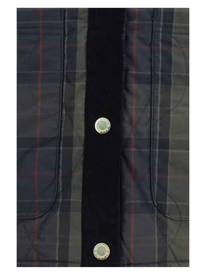 Barbour Reversible quilted Ravenshill Jacket - Black/Shadow Classic