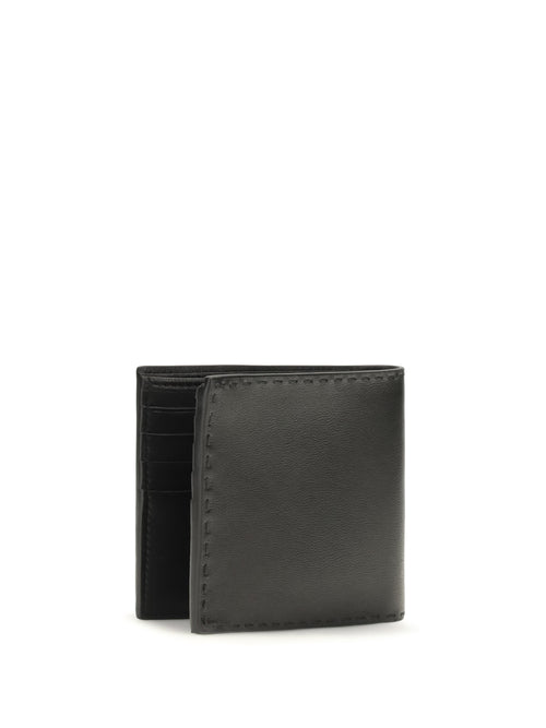 Prada Antiqued leather Wallet - Black