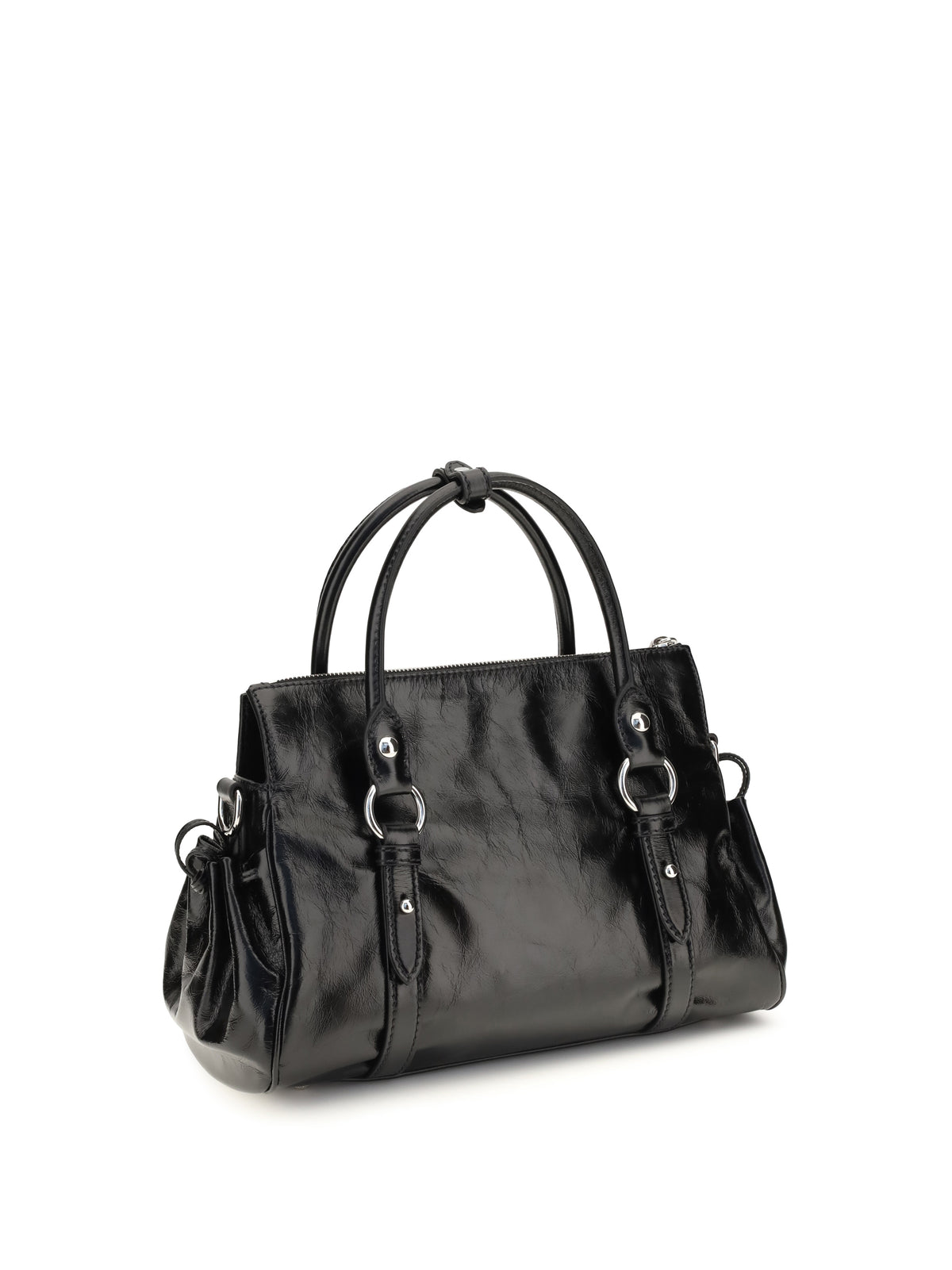 Miu Miu Leather Handbag - Black
