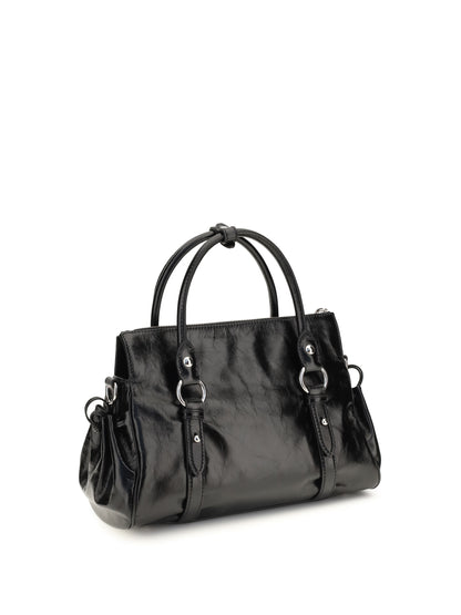 Miu Miu Leather Handbag - Black