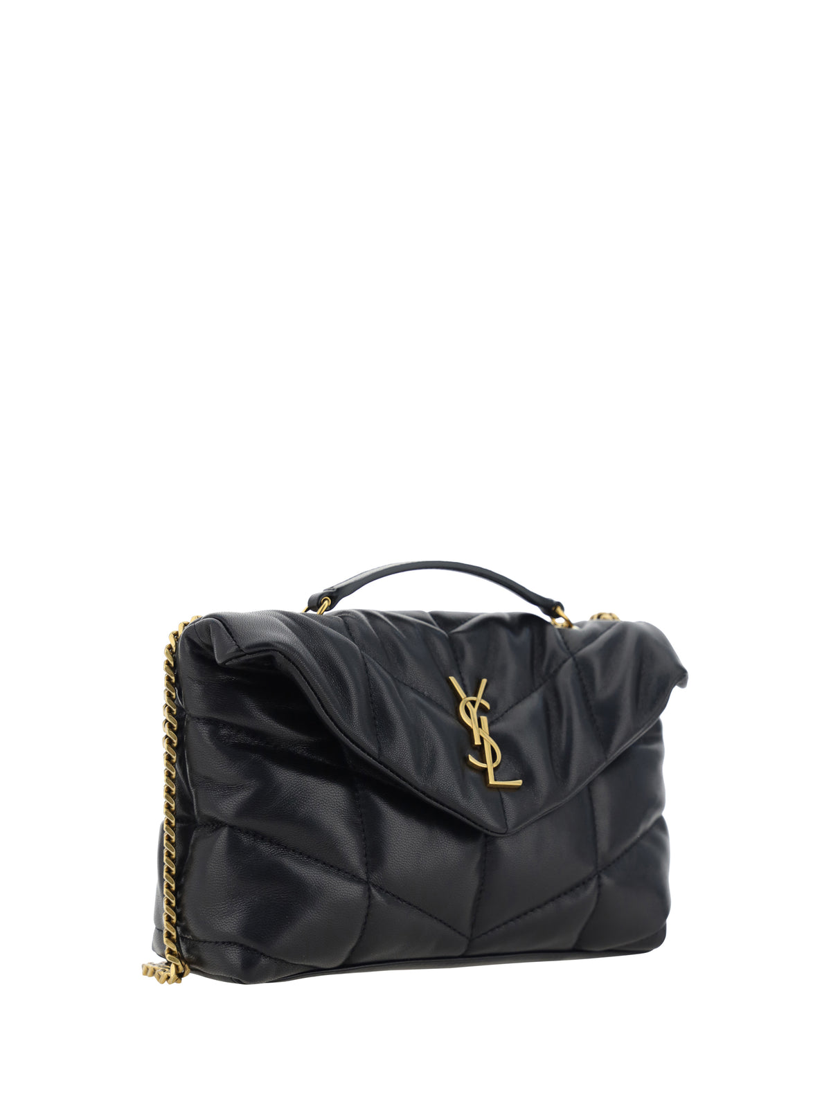 Saint Laurent Puffer Toy Shoulder Bag - Black