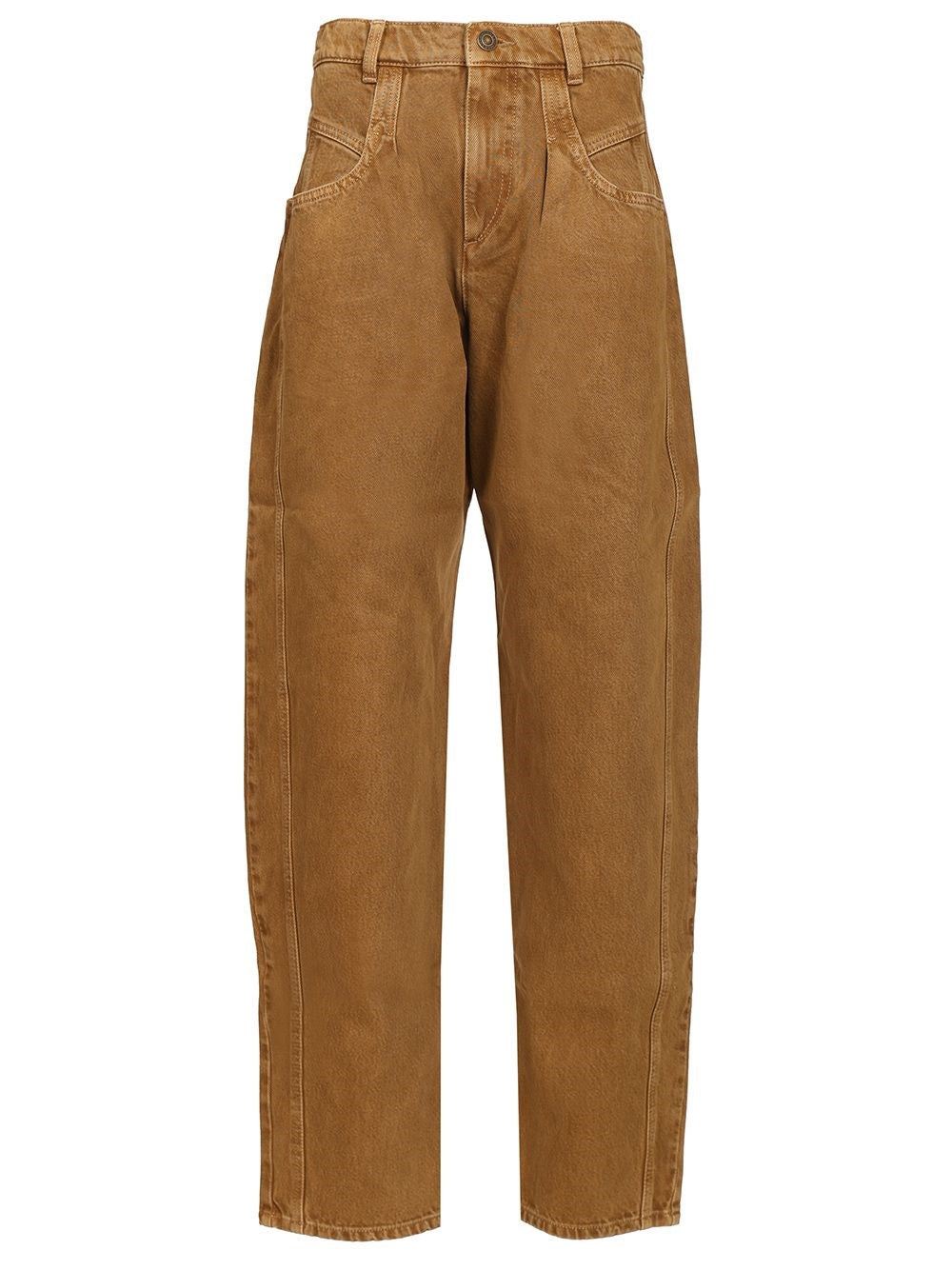 Isabel Marant Jeans Barrel Lisha - Brown