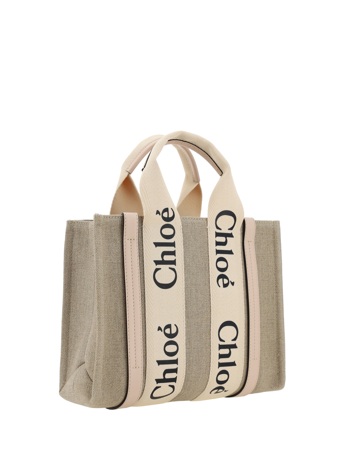 Chloé Woody Handbag - Cement Pink
