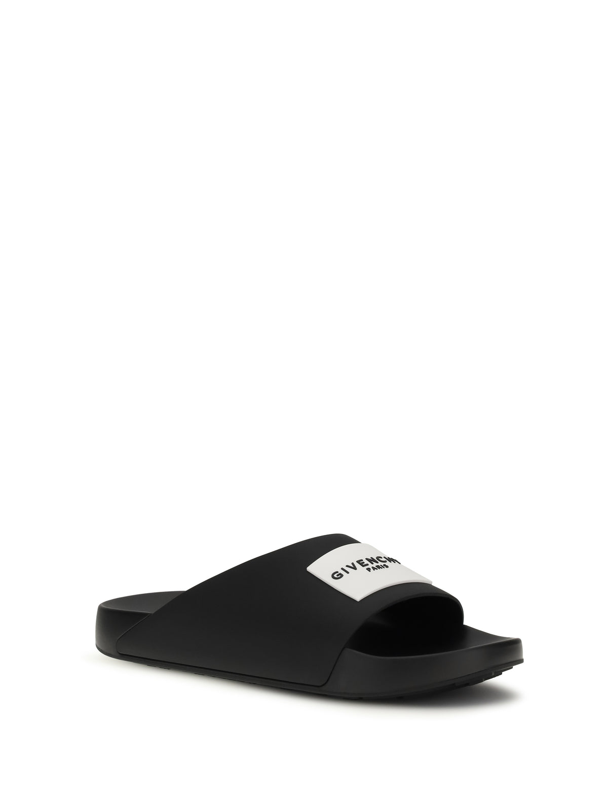 Givenchy Rubber Slippers - Black