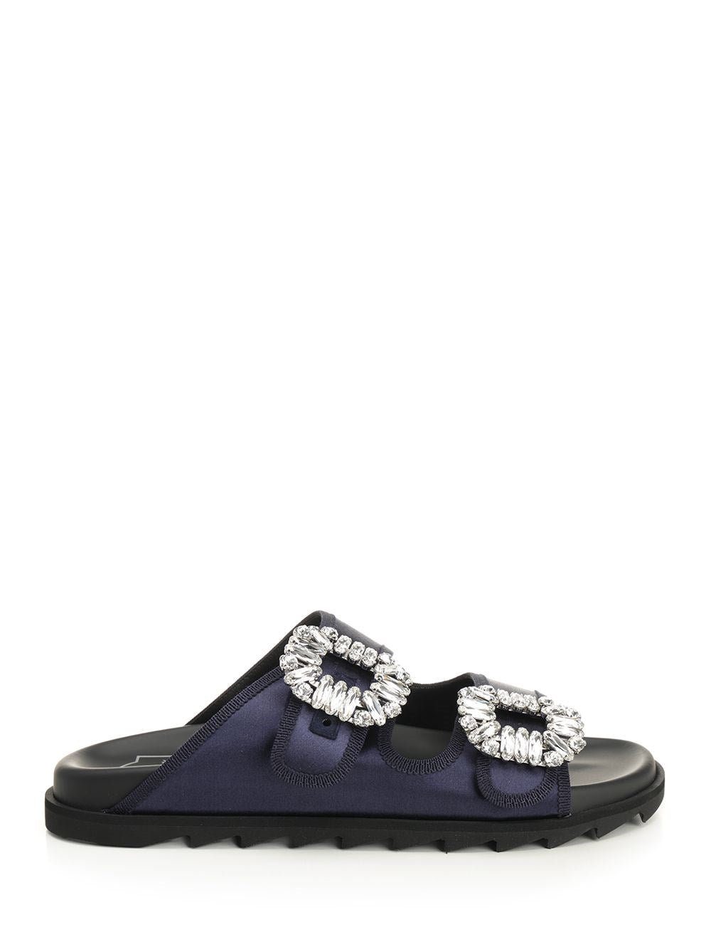Roger Vivier Mule "Slidy Viv'" - Blue