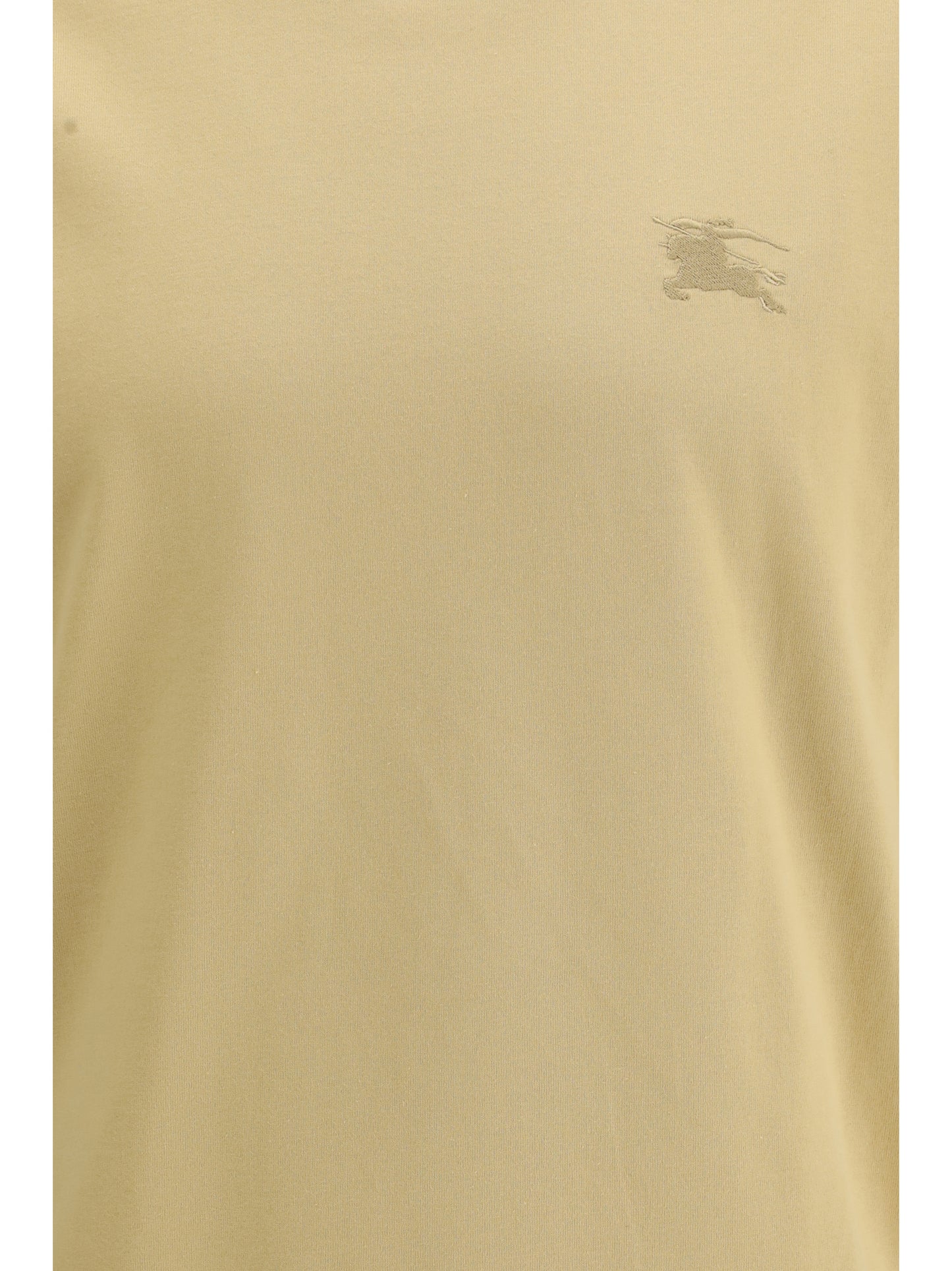 BURBERRY T-shirt with Check trims