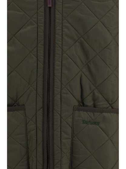 Barbour Polarquilt quilted zip Vest - Olive