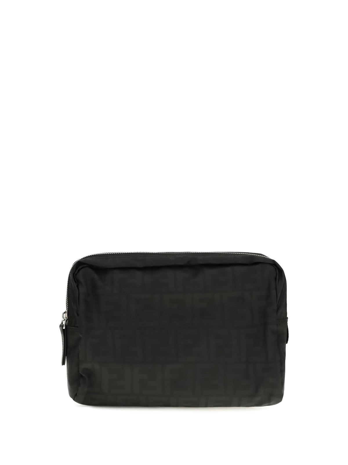 Fendi Medium Superlight FF Zucca fabric Beauty Case - Black