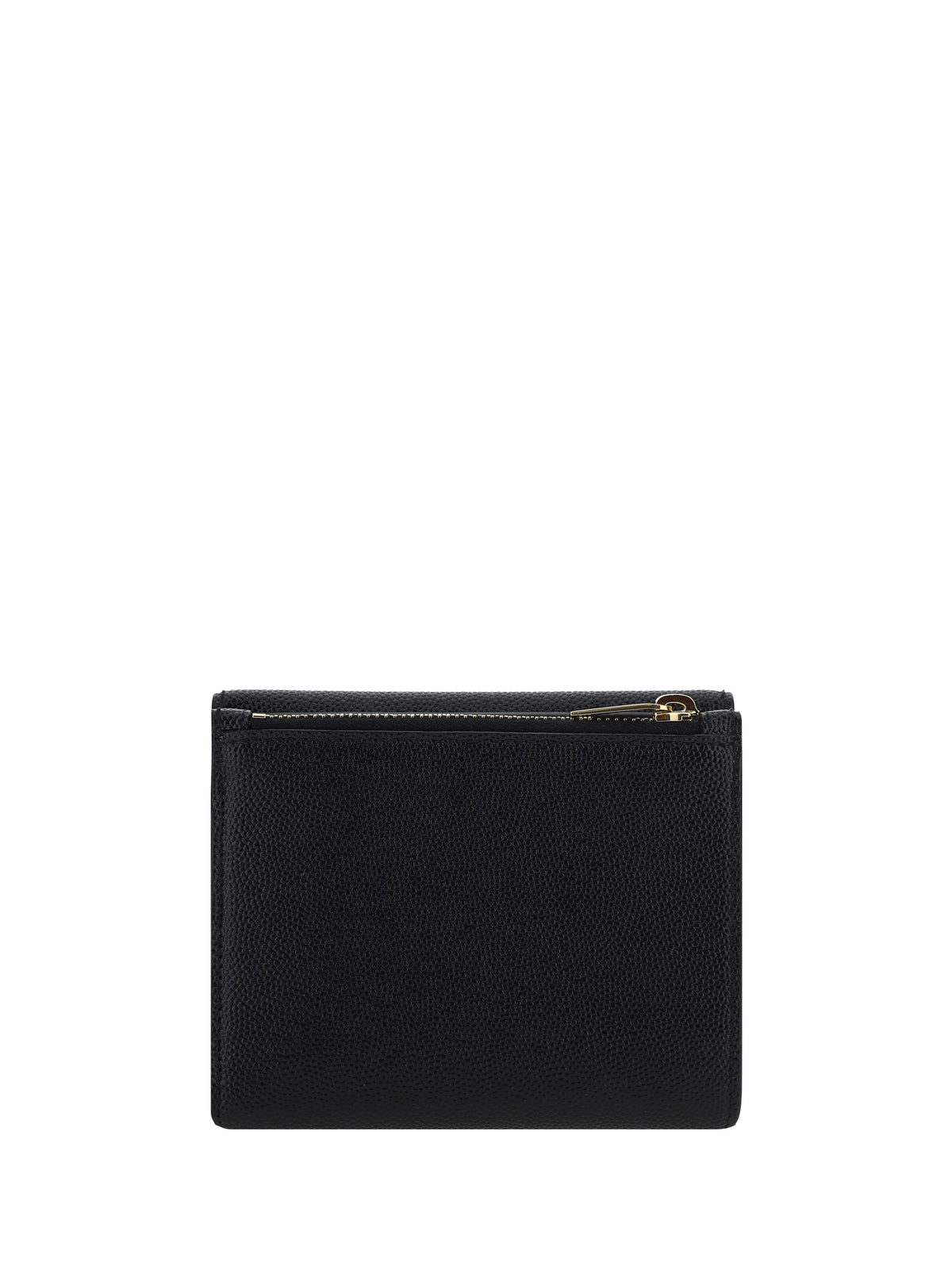 Saint Laurent Cassandre leather Wallet - Black