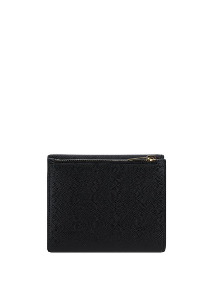 Saint Laurent Cassandre leather Wallet - Black