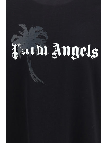 Palm Angels Palm Drift cotton T-shirt - Black - Off White