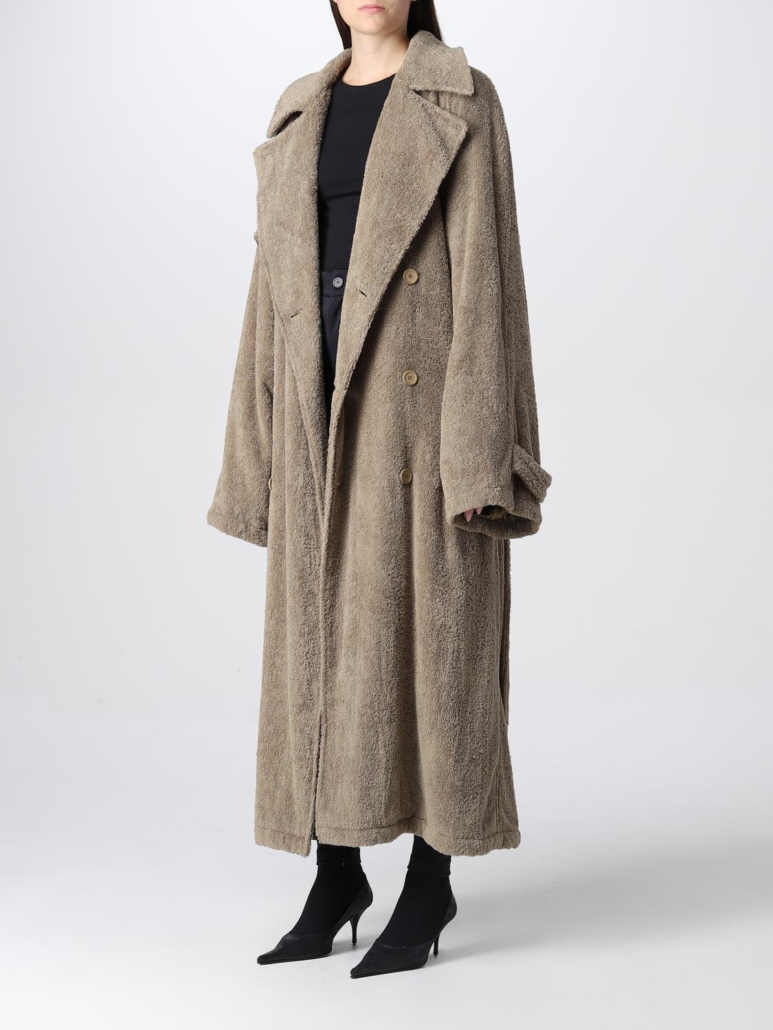 Balenciaga Coat Woman Beige