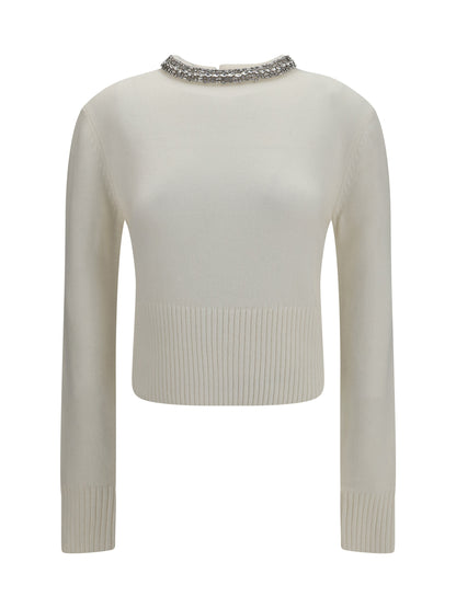 Pinko Berlino wool Sweater - White Inverno
