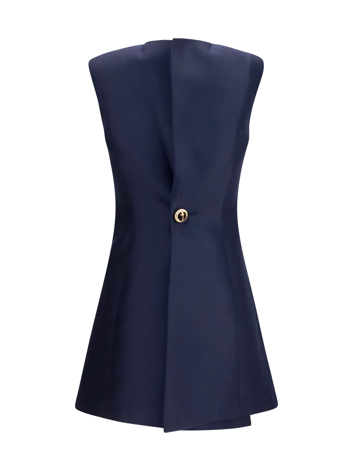 Balenciaga A-line mini Dress - Navy