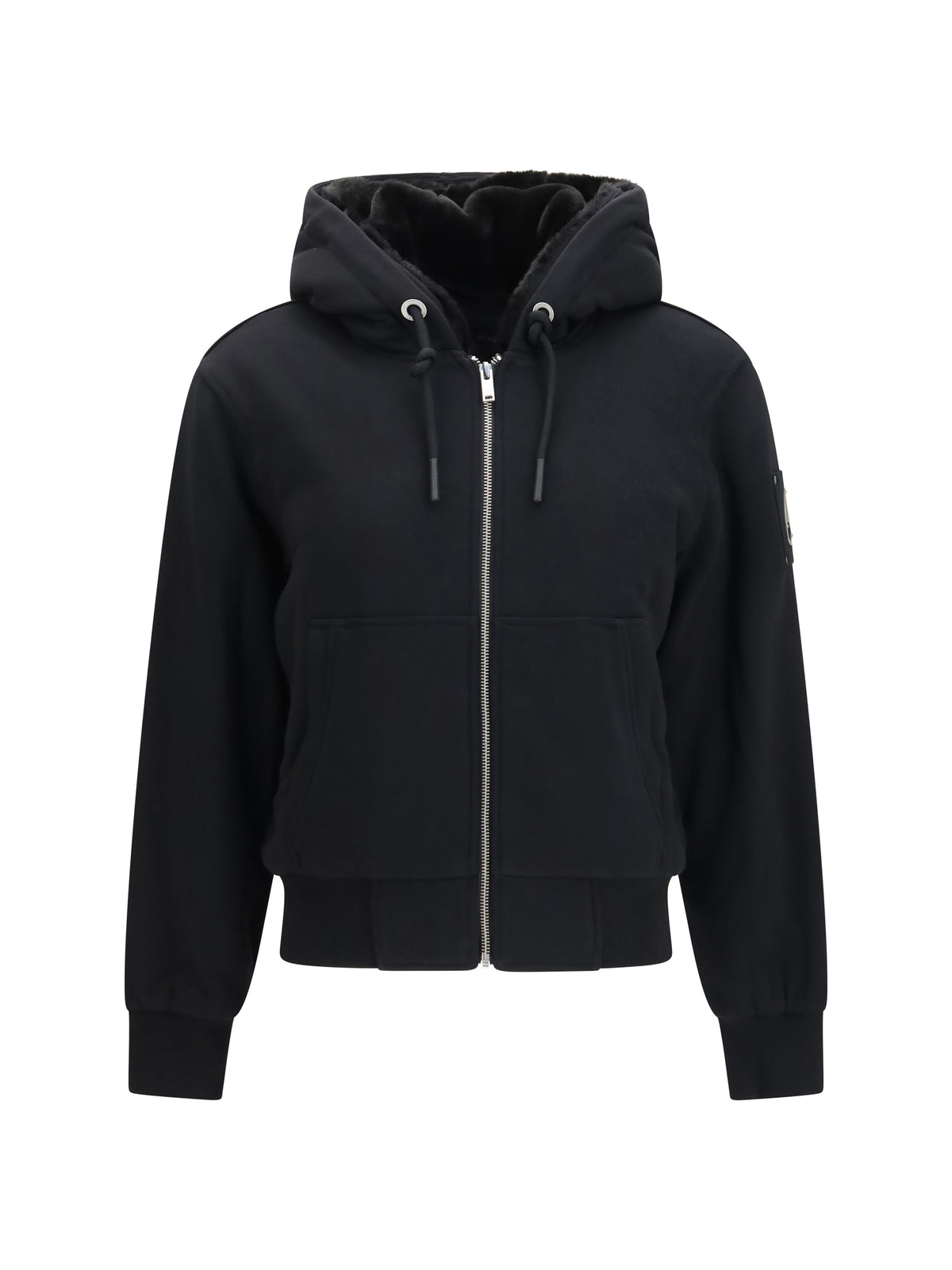 Moose Knuckles Bunny Hooded Jacket - Black/Black