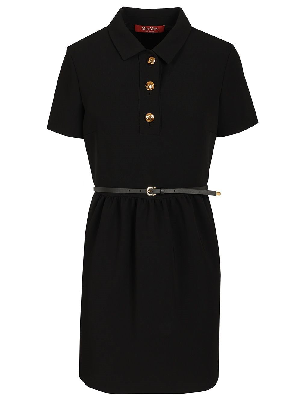 Studio Max Mara "Mstavio" Mini Dress - Black