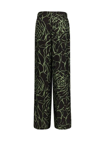 Dries Van Noten Wide-leg Pants - Black