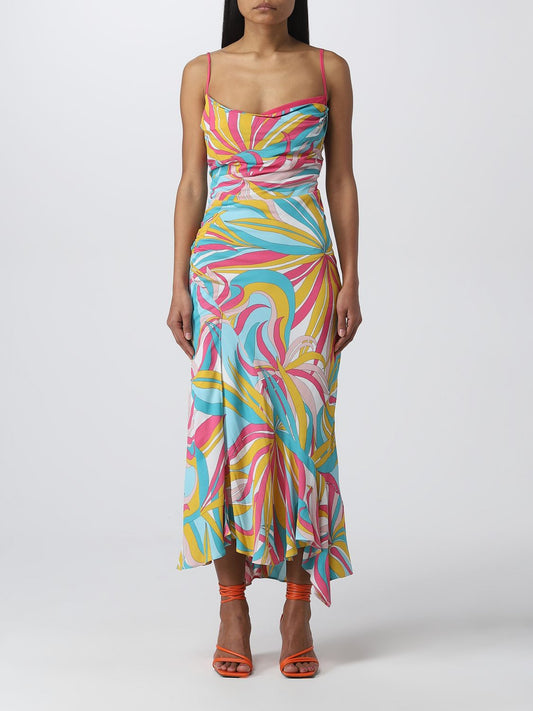 Pinko Dress Woman Multicolor