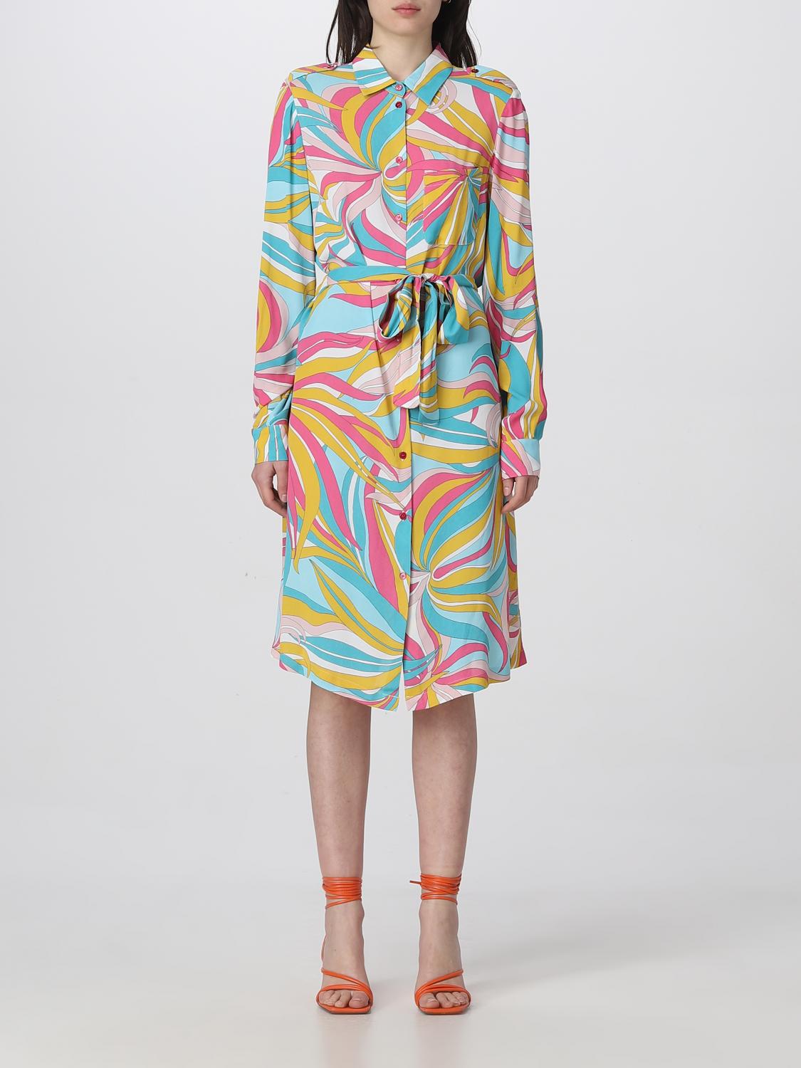 Pinko Dress Woman Multicolor