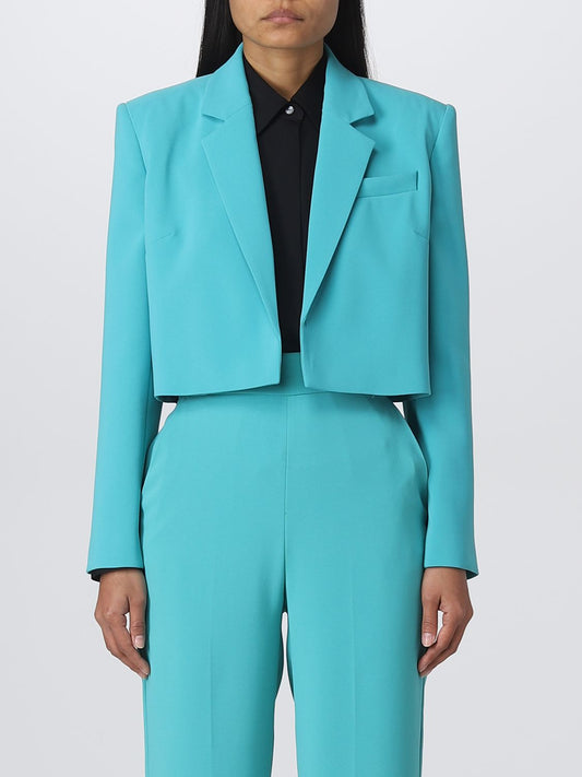 Pinko Blazer Woman Gnawed Blue