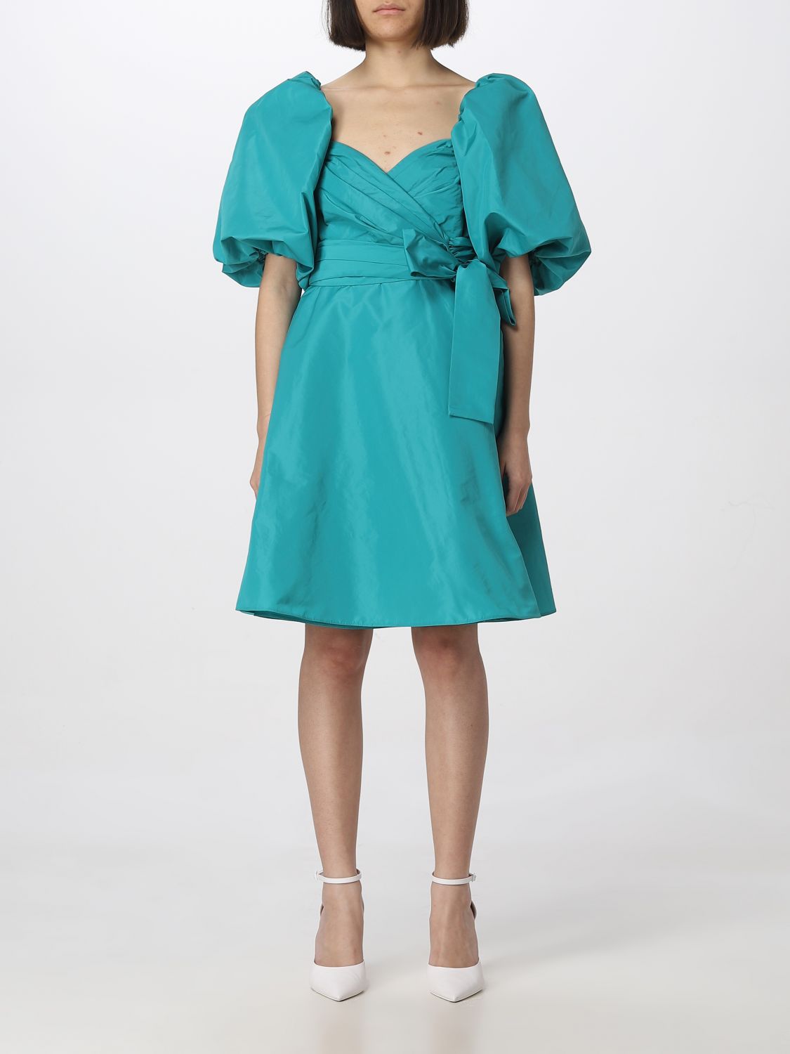 Pinko Dress Woman Green